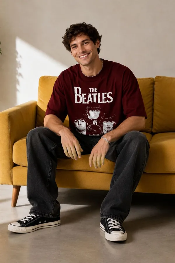 BEATLES_BLACK_AND_WHITE_OVERSIZED_TSHIRT