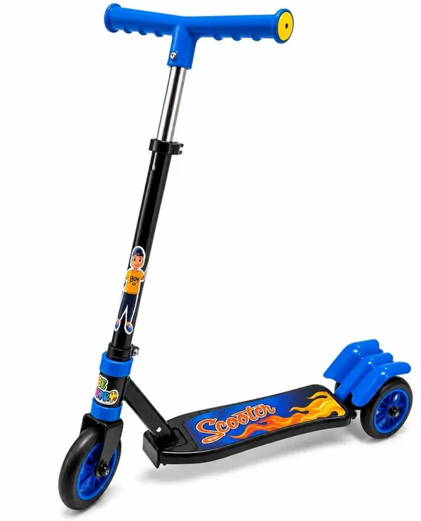 Fantasticbaby_3-Wheel_Scooter_with_Adjustable_Handlebar,_Colorful_Design_&_Sturdy_Wheels_Kids_Scooter_(Blue,_Multicolor,_Pack_of_1)