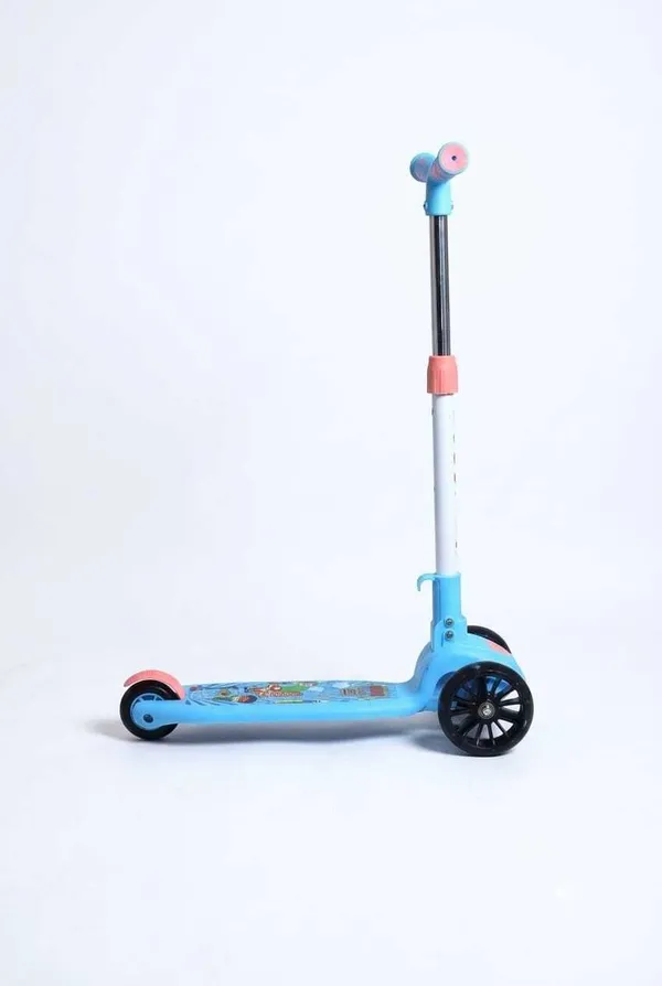 Fantasticbaby_3-Wheel_Scooter_with_Adjustable_Handlebar,_Colorful_Design_&_Sturdy_Wheels_Kids_Scooter_(Multicolor,_Pack_of_1)