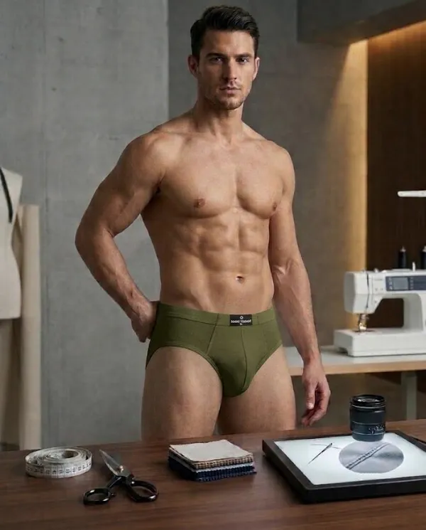 Olive_Brief_Underwear_for_Men