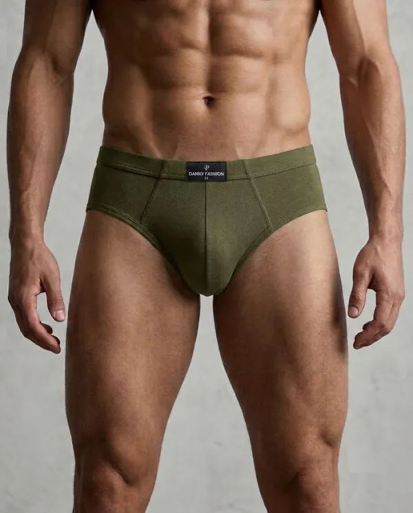 Olive_Brief_Underwear_for_Men