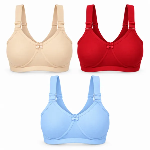 Beige_Red_Blue_Everyday_Bra_Set_for_Women