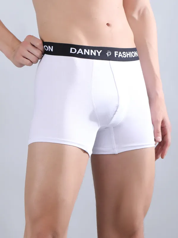 Danny_Fashion_Mens_Breathable_Trunk_In_White_Colour
