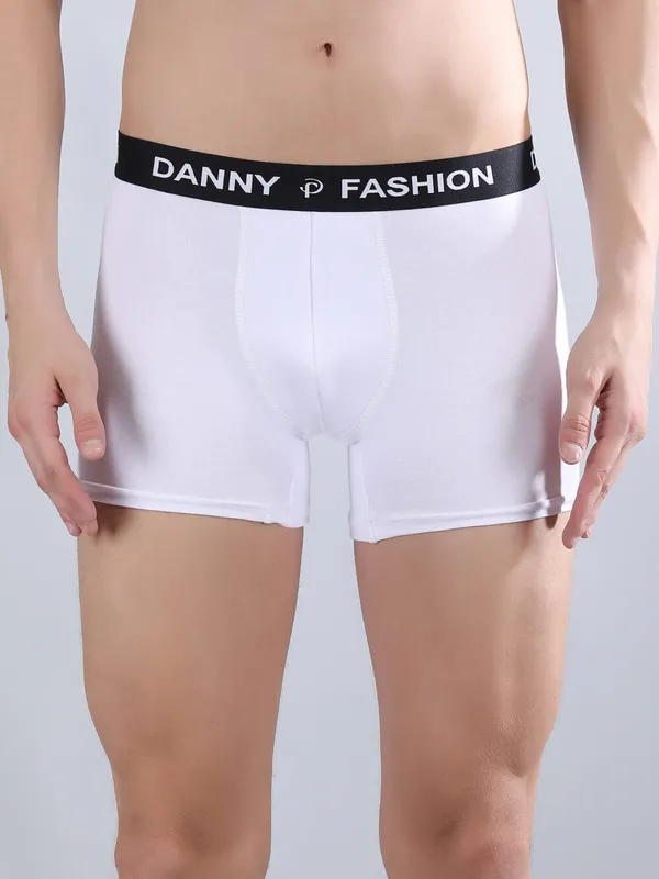 Danny_Fashion_Mens_Breathable_Trunk_In_White_Colour