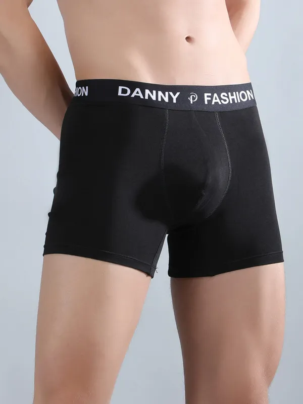 Danny_Fashion_Mens_Breathable_Trunk_In_Black_Colour