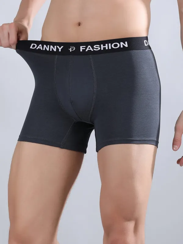 Danny_Fashion_Mens_Breathable_Trunk_In_Dark_Grey_Colour