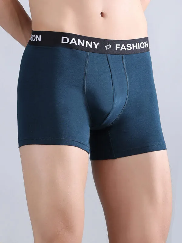 Danny_Fashion_Mens_Breathable_Trunk_In_Peacock_Blue_Colour