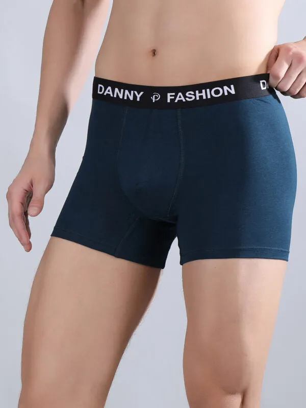 Danny_Fashion_Mens_Breathable_Trunk_In_Peacock_Blue_Colour