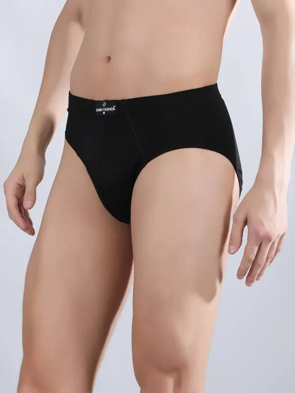 Danny_Fashion_Mid_Brief_In_Black_Colour
