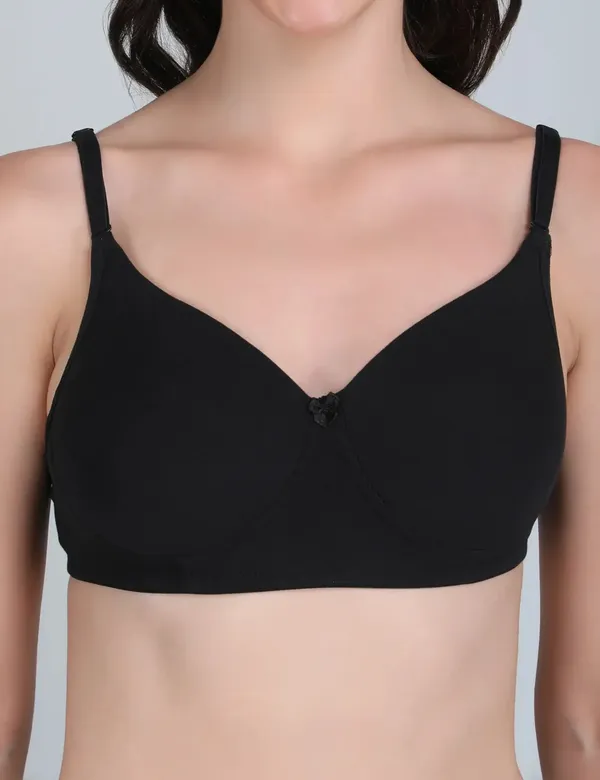 Padded_Bra_In_Combo_Pack_Of_3_Colour_Pink_Black_Light_Pink