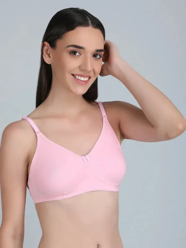 Non_Padded_Bra_In_Combo_Pack_Of_3_Colour_Pink_Black_Light_Pink