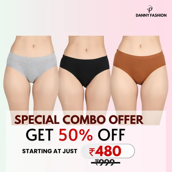 Mid_Waist_Hipster_Panty_Combo_Pack_Of_3_Black_Grey_Brown