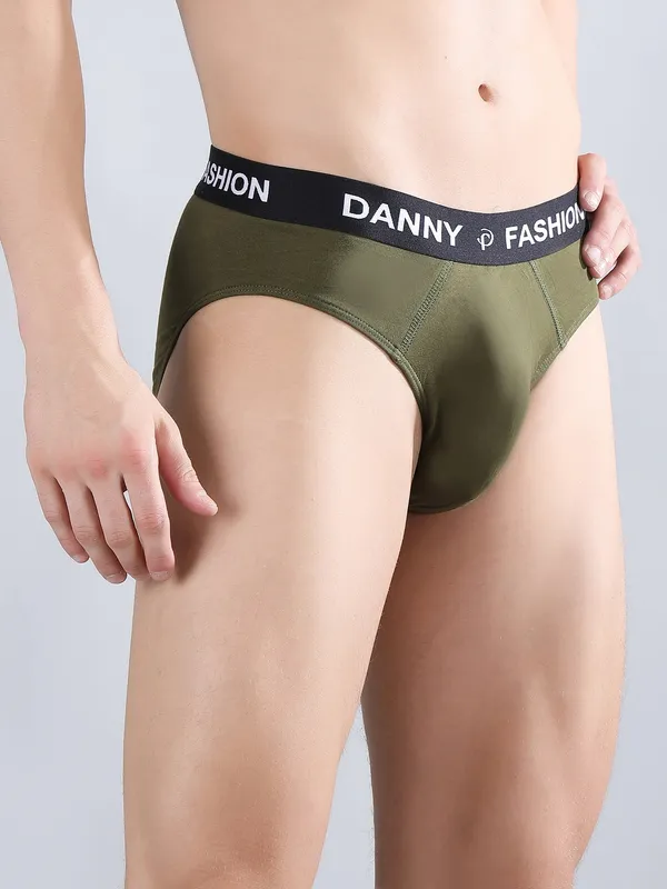 Danny_Fashion_Outer_Brief_In_Olive_Green_Colour
