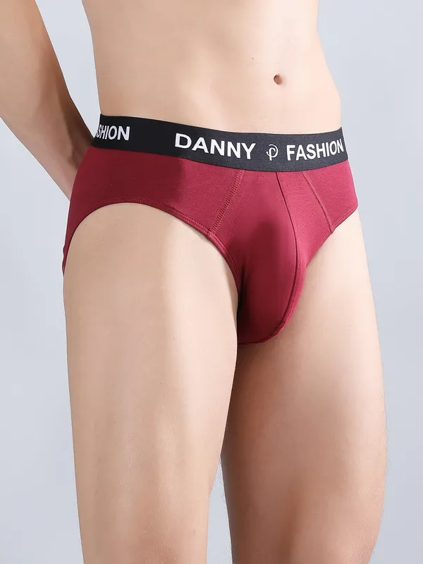 Danny_Fashion_Outer_Brief_In_Maroon_Colour