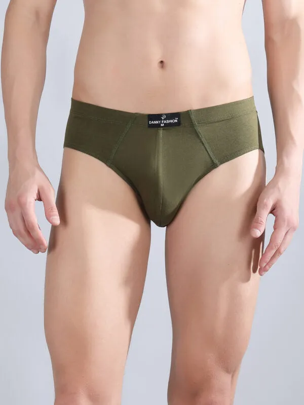 Danny_Fashion_Mens_Breathable_Inner_Brief_In_Combo_Pack_Of_3_Olive_Green