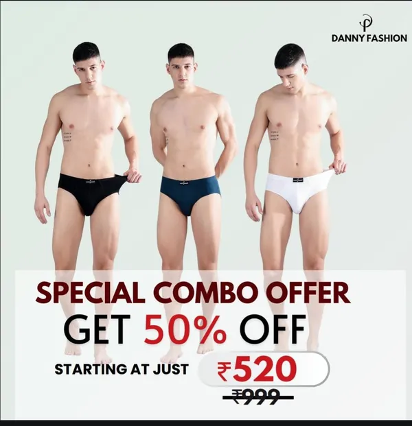 Danny_Fashion_Mens_Breathable_Inner_Brief_In_Combo_Pack_Of_3_Blue_Machine_Washable