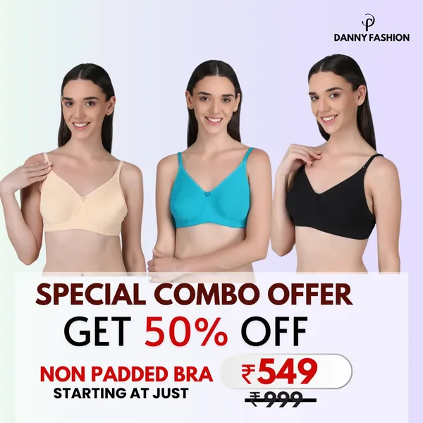 Danny_Fashion_Non_Padded_Bra_Combo_Pack_3_Pcs_Comfortable_Daily_Wear