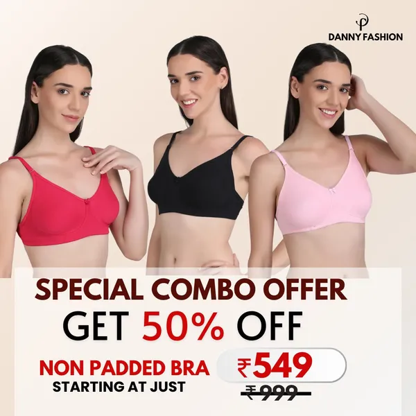Danny_Fashion_Non_Padded_Bra_Combo_Pack_3_Pcs_Comfortable_Daily_Wear_Cotton_Lycra