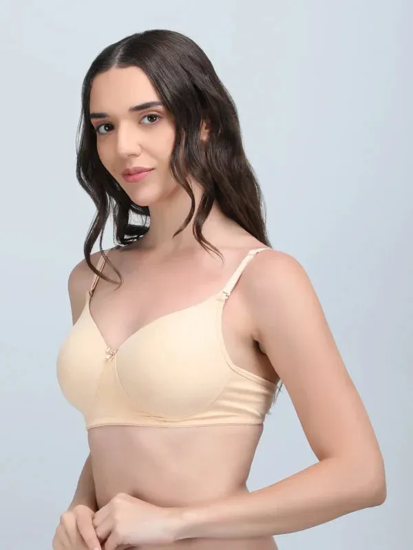 Danny_Fashion_Women_S_2_Pcs_Combo_95_Cotton_5_Spandex_Padded_Bra_Soft_Stretch_Full_Coverage_Bra