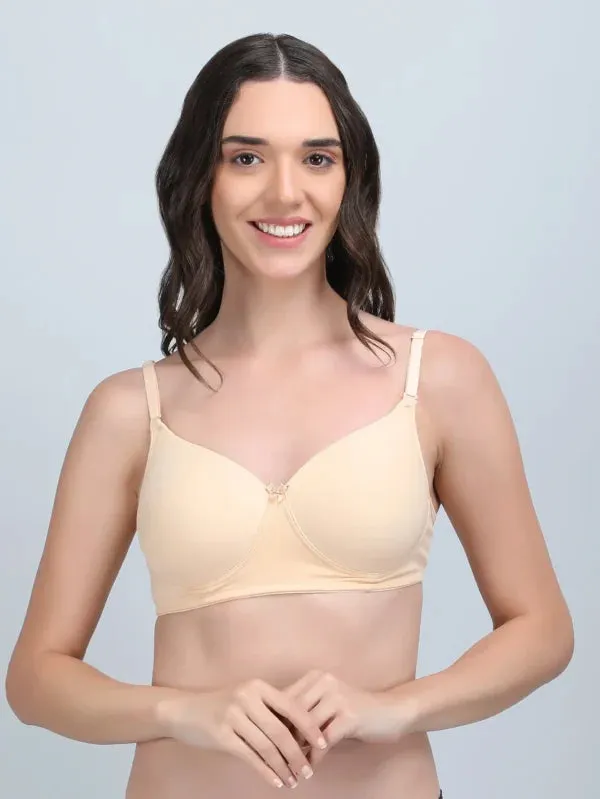 Danny_Fashion_Women_S_2_Pcs_Combo_95_Cotton_5_Spandex_Padded_Bra_Soft_Stretch_Full_Coverage_Bra