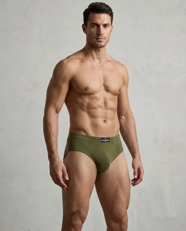 Olive_Brief_Underwear_for_Men