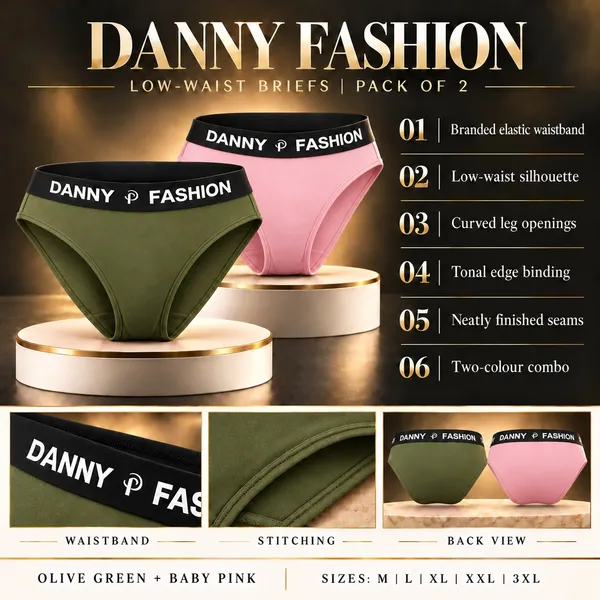 Olive_And_Pink_Briefs_for_Women