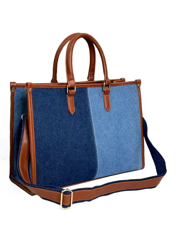 Two_Toned_Denim_Tote_Bag_Default_Title
