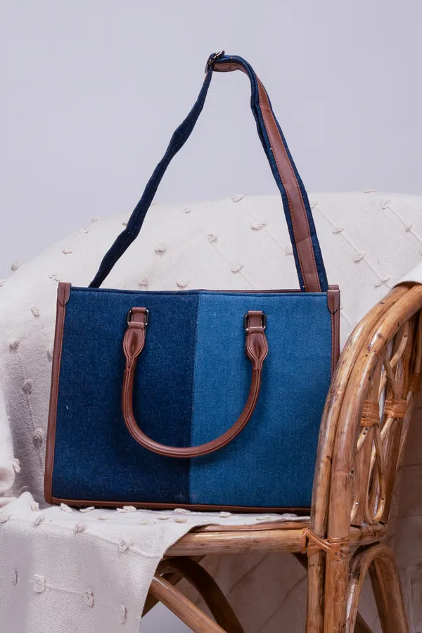 Two_Toned_Denim_Tote_Bag_Default_Title
