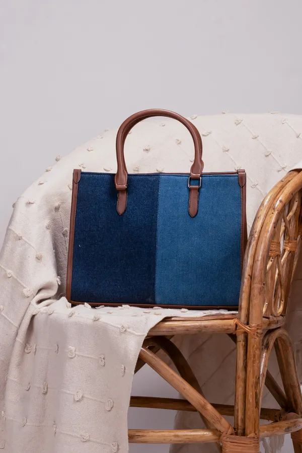 Two_Toned_Denim_Tote_Bag_Default_Title
