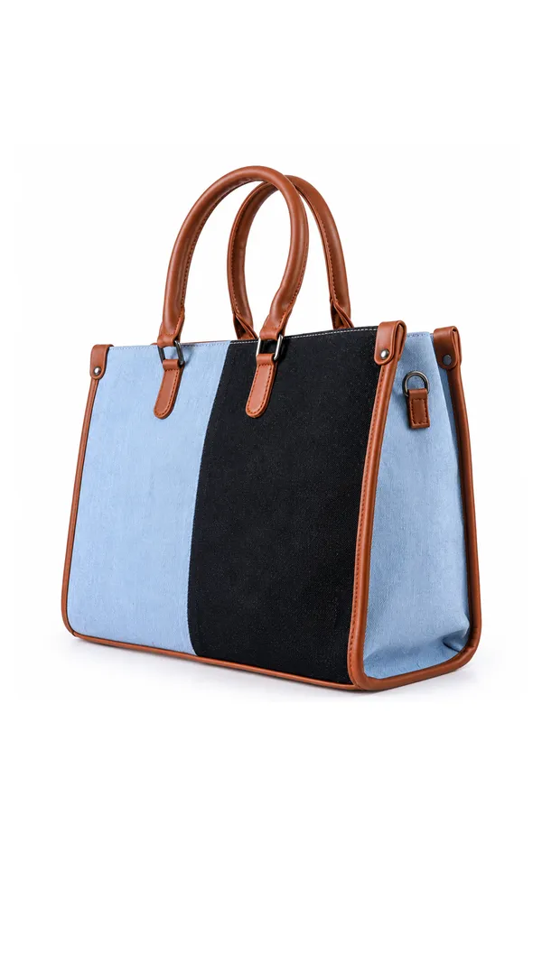 Two_Toned_Denim_Tote_Bag_Light_Default_Title
