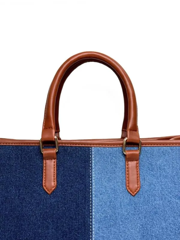 Denim_Laptop_Tote_Bag_For_Women_Fits_14_Inch_Laptop_Office_College_Handbag_With_Adjustable_Shoulder_Strap_Multi_Compartment_Work_Bag