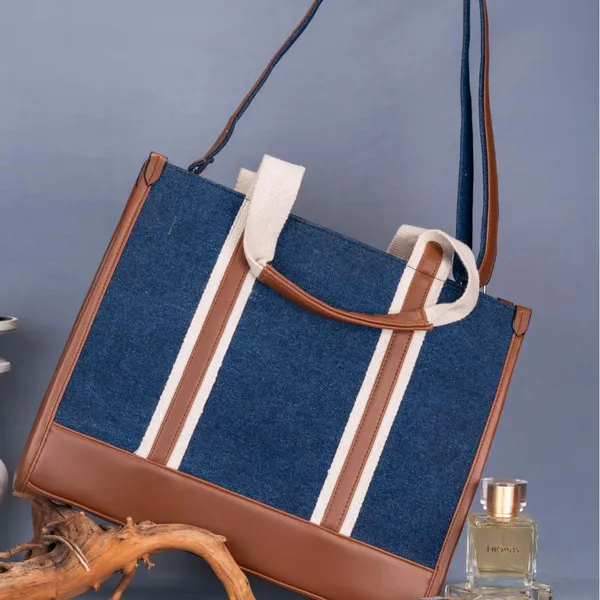 Denim_Laptop_Tote_Bag_For_Women_Fits_14_Inch_Laptop_Office_College_Handbag_With_Adjustable_Shoulder_Strap_Multi_Compartment_Work_Bag