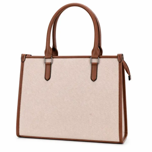 Women_S_Large_Jute_Tote_Bag_Fits_Upto_14_Laptop_Adjustable_Detachable_Sling_Strap_Top_Handles_Eco_Friendly_Durable_Office_Work_College_Travel_Bag