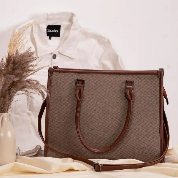Women_S_Large_Jute_Tote_Bag_Fits_Upto_14_Laptop_Adjustable_Detachable_Sling_Strap_Top_Handles_Eco_Friendly_Durable_Office_Work_College_Travel_Bag