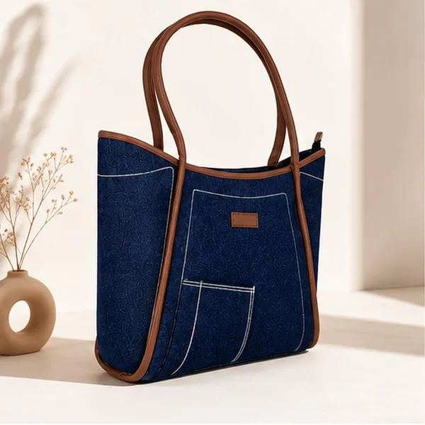 Women_S_Denim_Tote_Bag_Office_College_Handbag_Stylish_Shoulder_Bag
