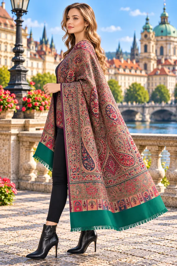 Multicolor_Semi_Pashmina_Paisley_Print_Shawl_For_Women