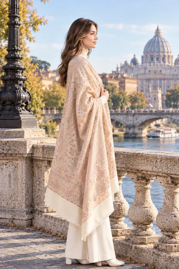 Beige_Semi_Pashmina_Printed_Shawl_For_Women