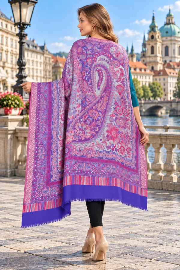 Purple_Semi_Pashmina_Paisley_Print_Shawl_For_Women