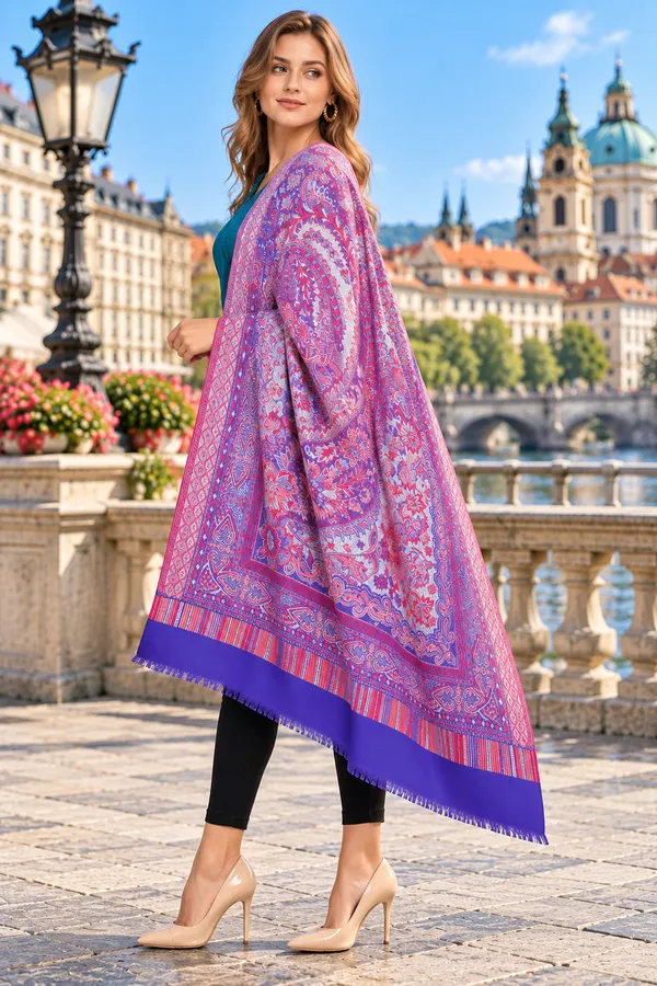Purple_Semi_Pashmina_Paisley_Print_Shawl_For_Women