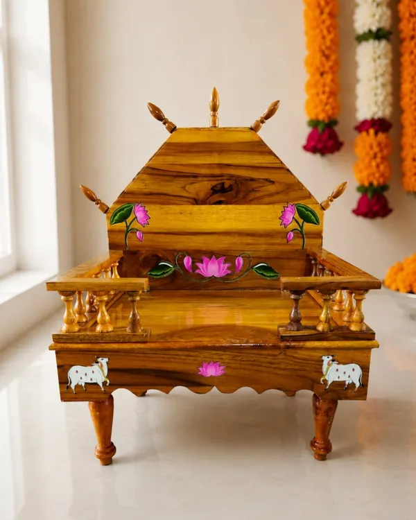 Kamal_Floral_Artwork_Khandpath_Mini_Khandpath_For_Laddu_Gopal_Thakur_Ji_Khandpath_Pushtimarg_Seva_Home_Mandir_Accessories_Wooden_Temple_Throne_Ganesh_Ji_Wooden_Singhasan_Small