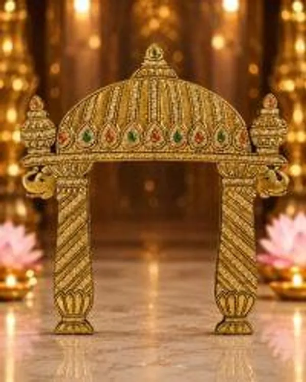Maharaj_Dwar_Pithika_Decorative_Temple_Pithika_Shreenath_Ji_Dwar_Laddu_Gopal_Mandir_Decoration_Traditional_Vraj_Decoration_Decorative_Mdf_Temple_Frame_Janmashtami_Darbar_Setup_Temple_Decoration_Handcrafted_Mandir_Dwar_Temple_Decorative_Entrance_Devotional_Home_Temple_Decor_11_10_Inch