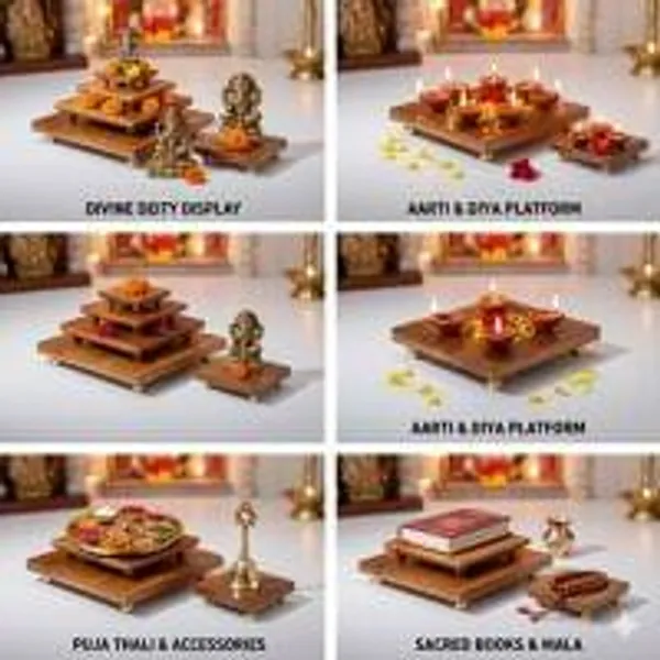 Laadu_Gopal_Sagwan_Chowki_Square_Chowki_Bajot_Wooden_Chowki_Puja_Chowki_Pooja_Articles_Home_Decor_Festivals_Decor_Decorative_Items_3_3