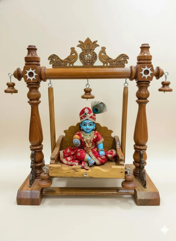 Wooden_Swing_For_Laddu_Gopal_Idol