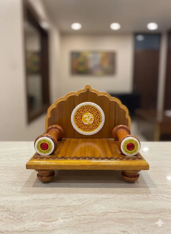 Wooden_Om_Mandala_Sinhasan_For_Deity
