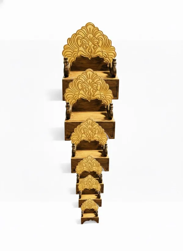 Wooden_Peacock_Throne_For_Deity
