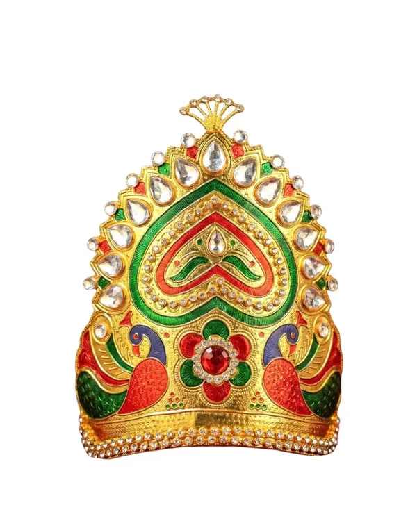 Mayurmani_Mukut_Crown_For_Deity_Idol