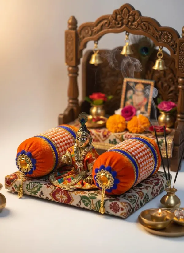 Velvet_Decorative_Pillow_For_Krishna_Idol