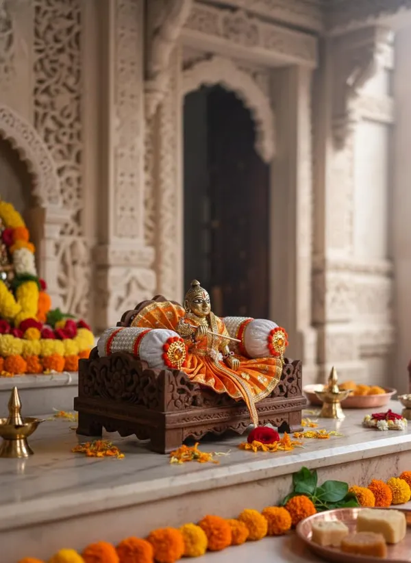 Velvet_Decorative_Pillow_For_Krishna_Idol
