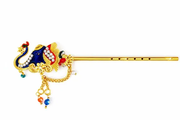 Decorative_Brass_Flute_For_Deity_Shringar