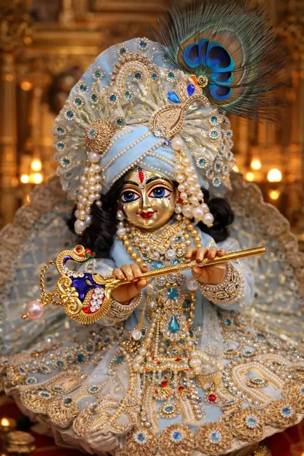 Decorative_Brass_Flute_For_Deity_Shringar